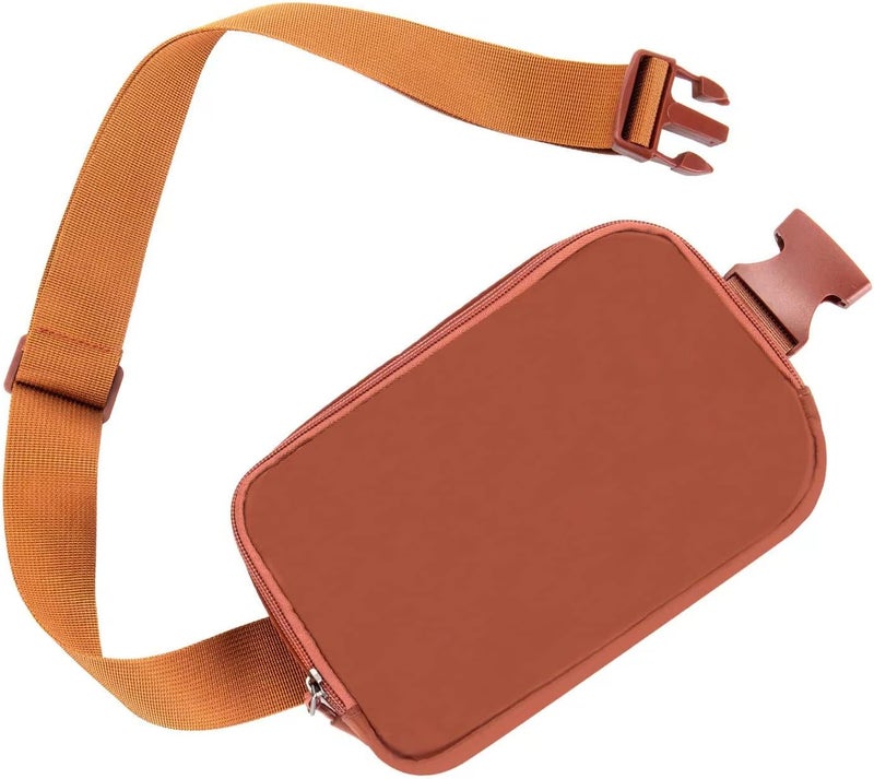 WITROMAN Belt bag Fanny pack crossbody bags for women Everywhere belt bag (Coffee) - Image 1